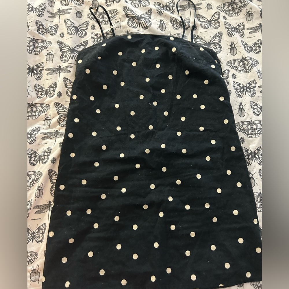 H&M linen blend dress